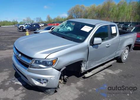2018 Chevrolet Colorado Lt из США, поврежденный, VIN 1GCHTCEN6J1206712